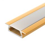 Профиль MIC-F-2000 ANOD Gold Light (ARL, Алюминий) 017648 Arlight