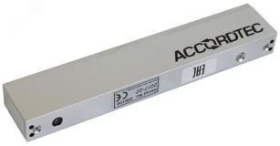 Замок электромагнитный ML-180ASN, серебристый, безпланки и уголка AT-11847 AccordTec