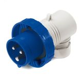 Вилка кабельная угловая IP67 32А 2P+E 230В DIS2263233 DKC