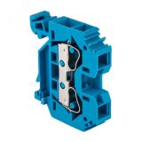 Колодка клеммная самозажимная JXB-S-10 57А синяя PROxima plc-jxb-s-10b EKF