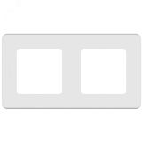 Рамка 2 поста INSPIRIA белый 673940 Daccord/Legrand