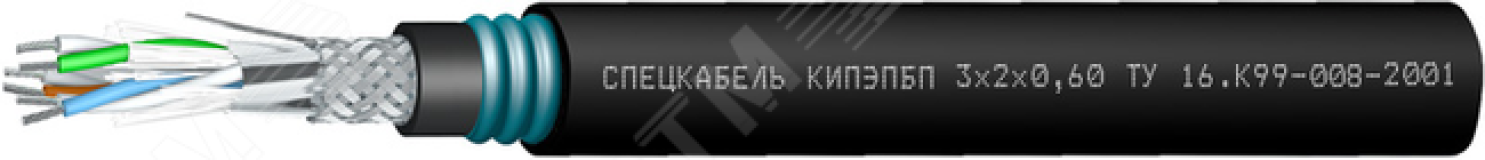 Кабель КИПЭПБП 6х2х0.60 2330 Спецкабель