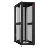 Шкаф серверный 45U 600х1070 передняя дверь: одностворчатая перфорированная IP20. задняя дверь: двустворчатая перфорированная IP20. боковые панели: без. цвет: черный RAL9005  NS 6145.9340 SYSMATRIX