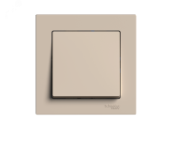 ATLASDESIGN выключатель одноклавишный, сх.1, 10АХ, в сборе, ПЕСОЧНЫЙ ATN001212 Systeme Electric