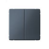 ARTGALLERY 2-клавишный выключатель, сх.5, 10АХ, механизм, грифель GAL000751 Systeme Electric
