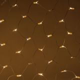 Светодиодная новогодняя гирлянда ERAPS-SKW1 сеть 2x3 м тёплый белый свет 300 LED белый кауч. Б0051896 ЭРА