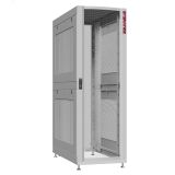 Шкаф серверный 24U 600х1070 передняя дверь: одностворчатая перфорированная IP20. задняя дверь: двустворчатая глухой металл IP51. боковые панели: перфорированные. цвет: серый RAL7035  NS 6124.7352 SYSMATRIX