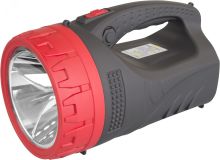 Фонарь светодиодный NPT-SP16-ACCU 5Вт+24LED 260лм 300м аккумуляторный прожектор+кемпинг пластик 4Ач 19731 Navigator Group