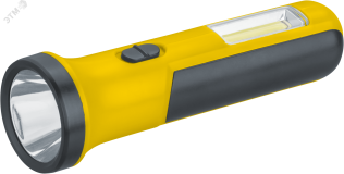 Фонарь светодиодный NPT-CP27-ACCU пластиковый 1LED 1Вт+1COB LED 2Вт li-ion 0,4Ач 2режима 30351 Navigator Group