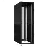 Шкаф серверный 42U 800х1070 передняя дверь: без. задняя дверь: одностворчатая перфорированная IP20. боковые панели: глухой металл. цвет: черный RAL9005  NS 8142.9031 SYSMATRIX