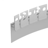 Профиль PLINTUS-FANTOM-BENT-H35-SIDE-2000 WHITE (Arlight, Алюминий) 043675 Arlight