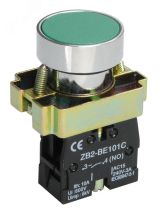 Кнопка управления LAY5-BA31 без подсветки зеленая BBT60-BA-K06 IEK