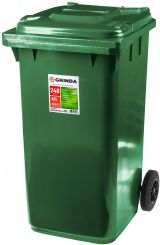 Мусорный контейнер 240 л (730х580х1060 мм), МК-240 3840-24 GRINDA