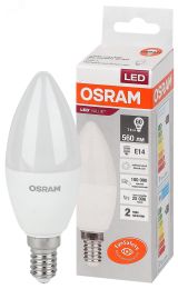 Лампа светодиодная LED 7 Вт E14 4000К 560Лм свеча 220 В (замена 60Вт) OSRAM 4058075578944 LEDVANCE