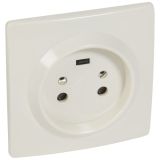 Розетка силовая 2К+З 20А встроенная 055452 Legrand