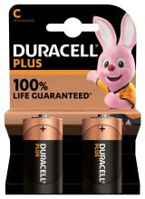 Элемент питания алкалиновый LR14-2BL PLUS 5014433 1,5v (2 шт. в блистере) Duracell Б0056038 Duracell