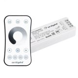 Диммер SMART-DIM-SET-RING (12-24V, 1x8A, ПДУ 2.4G) (, IP20 Пластик, 5 лет) 034786 Arlight