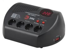Стабилизатор напряжения компактный СНК-2000-Ц цифровой дисплей 160-260В/220В, 2000ВА Б0031075 ЭРА