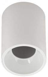 LIGHTING Светильник 4111 накладной потолочный под лампу GU10 белый пластик IEK LT-UPB0-4111-GU10-1-K01 IEK