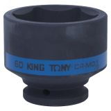 Головка торцевая ударная шестигранная 3/4', 60 мм 653560M King Tony