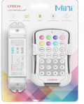 RGB контроллер для светодиодной ленты Varton 12-24 V IP20 135x30x20мм c пультом, радиус 45 м (LTECH) M7+M3-3A Вартон