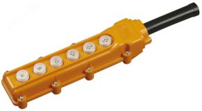 Пост кнопочный ПКТ-63 на 6 кнопок IP54 ABS-пластик BPU10-6 IEK