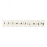 Маркеры для JXB-ST 2,5 с нумерацией 1-10 (100шт.) PROxima zb-st-2.5-1-10 EKF