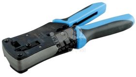 Инструмент обжимной для RJ-45/ RJ-12 профессиональный 19817 Hyperline