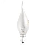 Лампа накаливания CT35 40W E14 clear (свеча на ветру) 3321451 JazzWay