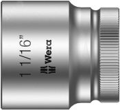 Головка торцевая шестигранная 8790 HMC Zyklop DR 1/2 1 1/16 x 40 мм WE-003632 Wera