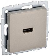 BRITE Розетка HDMI РHDMI-0-БрШ шампань BR-H10-K37 IEK