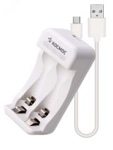 Зарядное устройство 1-2 AA/AAA питание от USB шнура, КОСМОС KOC801USB Космос