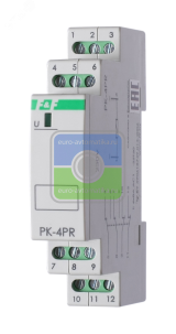 Реле электромагнитное РК-4PR 12 EA06.001.016 Евроавтоматика F&F