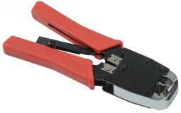 Инструмент обжимной для RJ-45 RJ-12 RJ-11 с фиксацией рукоятки TM1-B11V ITK