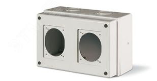 Корпус на 2 поста  с основанием 70х87 мм. Тип M150 DIS6721301 DKC