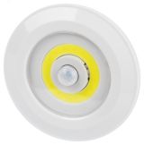 Светодиодный фонарь подсветка SB-804 пушлайт с датчиком движения 3W COB 3хAAA Элементы питания в комплект не входят Б0054039 ЭРА