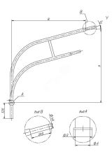 Кронштейн 1.К2-1.5-1.5-Ф2-ц OE-04380 OPORA ENGINEERING