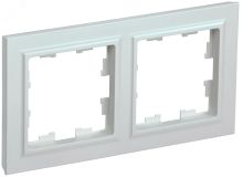 BRITE Рамка 2 поста РУ-2-БрЖ жемчуг BR-M22-K36 IEK