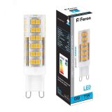 Лампа светодиодная LED 7вт 230в G9 дневной капсульная 25768 FERON