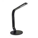 TLD-555 Black/LED/500Lm/5500K/Dimmer/USB Светильник настольный, 8W. Сенсорный выключатель. Черный. ТМ UL-00003648 Uniel