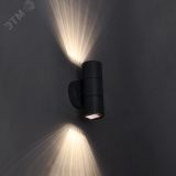 LIGHTING Светильник уличный 5113 настенный под лампу 2хGU10 IP65 серый IEK LT-UPU0-5113-GU10-2-K03 IEK