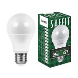 Лампа светодиодная LED 25вт Е27 дневной 55089 SAFFIT