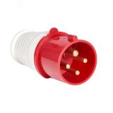 Вилка кабельная 32А 3Р+Е IP44 переносная 380В ps-024-32-380 EKF