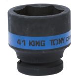 Головка торцевая ударная шестигранная 3/4', 41 мм 653541M King Tony
