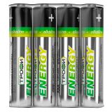 Батарейка Трофи LR03-4S ENERGY Alkaline (60/960/46080) Б0017041 ЭРА