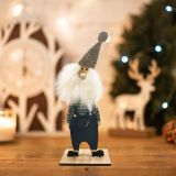 Фигурка деревянная Гномик-бородач 7x4,5x18 см 504-008 Neon-Night