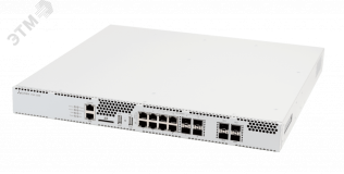 Маршрутизатор сервисный 4 порта 10/100/1000 Мб/с, 4хSFP+, 4Гб RAM, без БП 1000687822 ELTEX