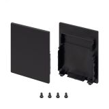 Заглушка SL-LINE-4050-3L-LOW BLACK глухая (Arlight, Пластик) 044677 Arlight