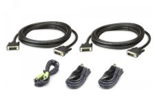 Кабель KVM DVI-D (Dual Link), USB, аудио, 3 м. 1000563576 Aten