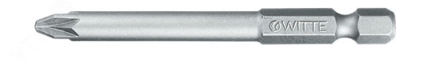 Бита PZ1 х 70 мм 1/4'' E6.3 Industrial 275602000 WITTE